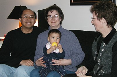 Rick, Jenn, Mia and Grandma Melinda