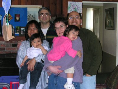 Mariflor, Ian, Scott, Jenn, Rick and Mia