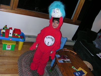 Mia as Thing 1