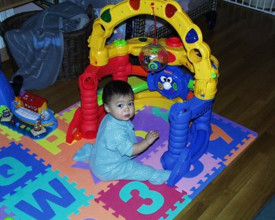 Mia and her Playzone