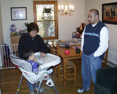 Mia, Grandma, and Godfather