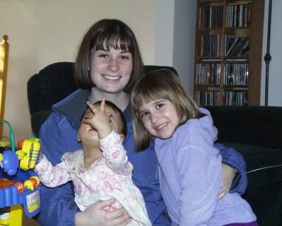 Mia with Haley and Nicki