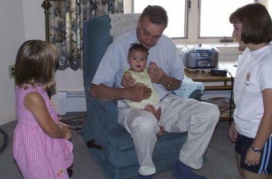 Haley, Nicki, Jenn's Dad, and Mia