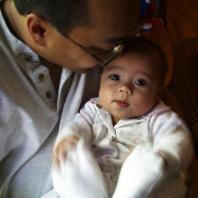 Mia and Dad