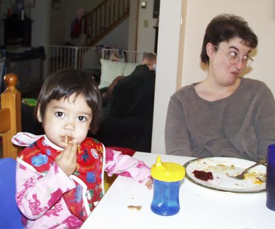 Mia and Mom